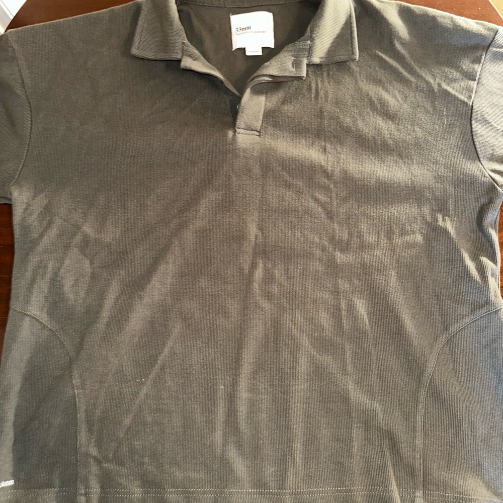 Men's Polo Shirt in Dark Gray